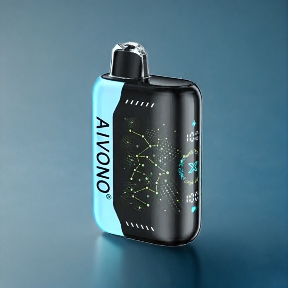 Aivono AIM BOOM 25000 Puffs Dansk engros - Blå Hindbær Is - 0%-5% Nikotin - 650mAh - Type-C