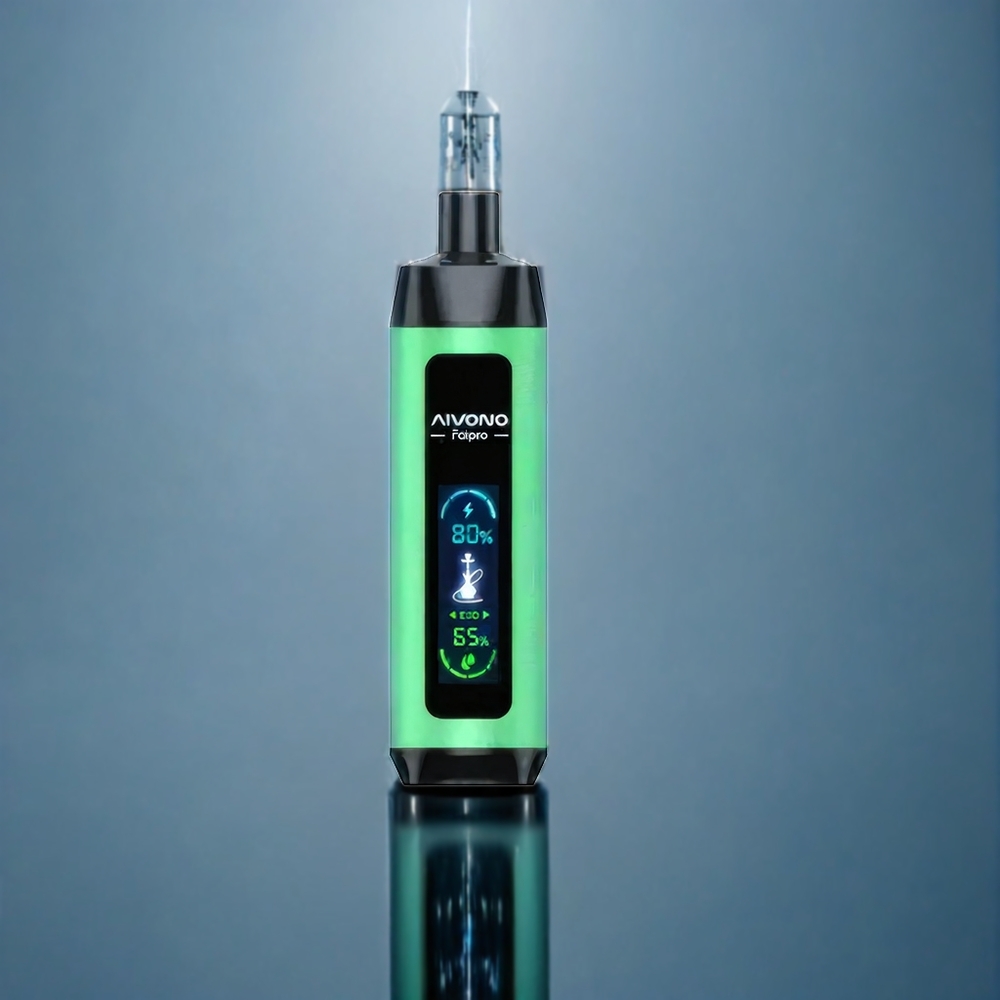 Aivono AIM FATPRO 22000 Puffs Dansk engros med 28ml E-væske, 10 smagsvarianter og To Æbler (Two Apple)