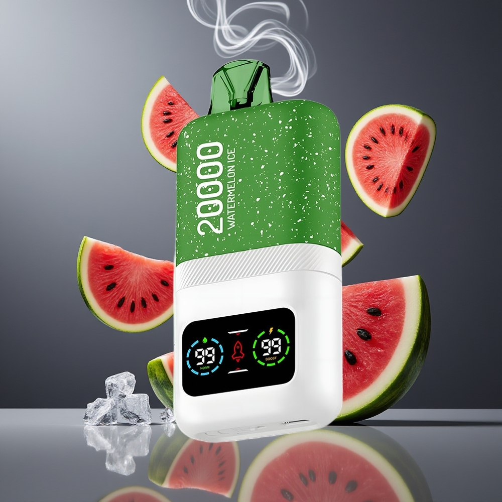 Aivono AIM MAGIC 20000 Puffs Dansk Engros – 26ml E-liquid, 5% Nikotin, Vandmelon Is, Type-C Opladning