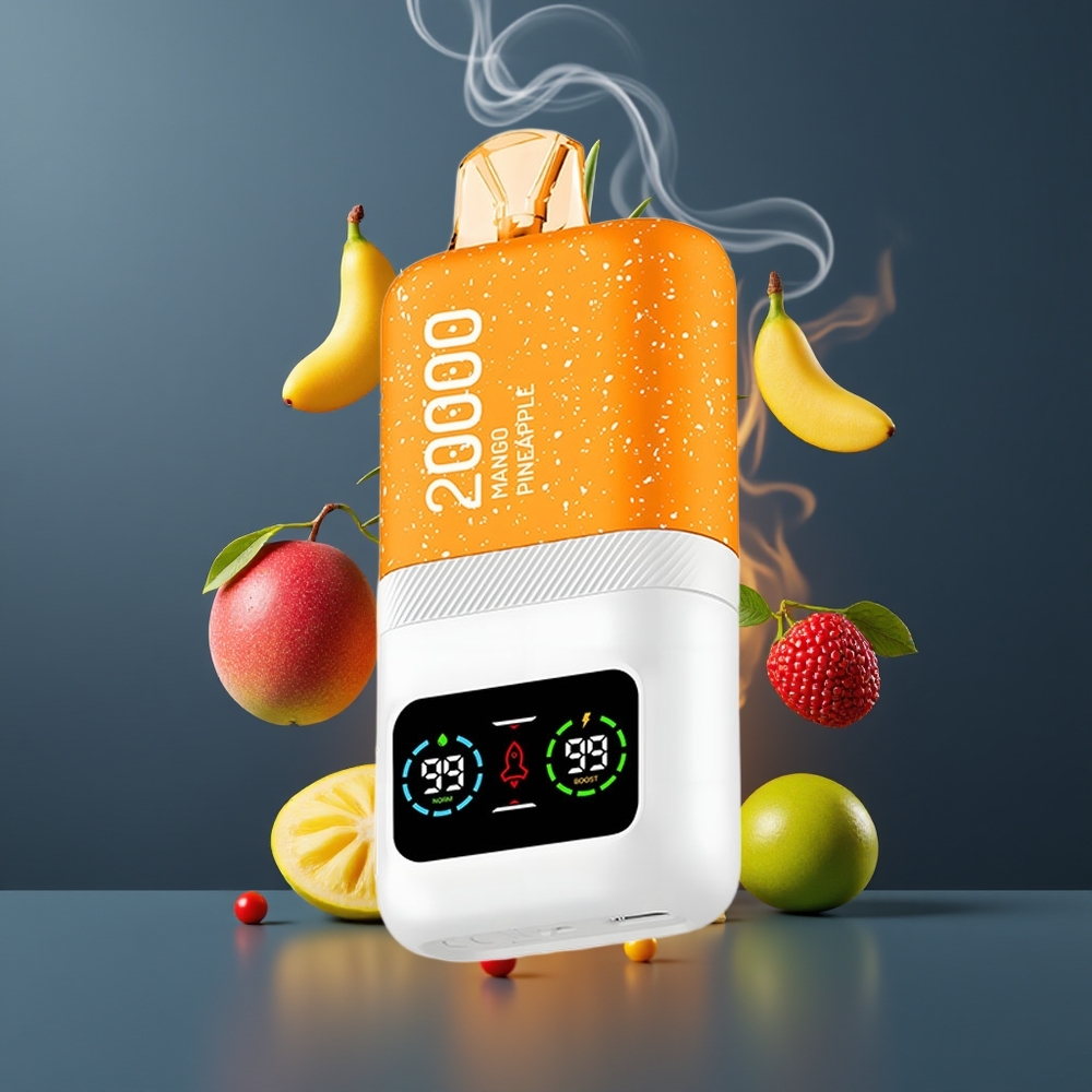 Aivono AIM MAGIC 20000 Puffs Dansk engros – Mango Ananas – 26ml E-liquid – Dual Mesh Coils – Type-C