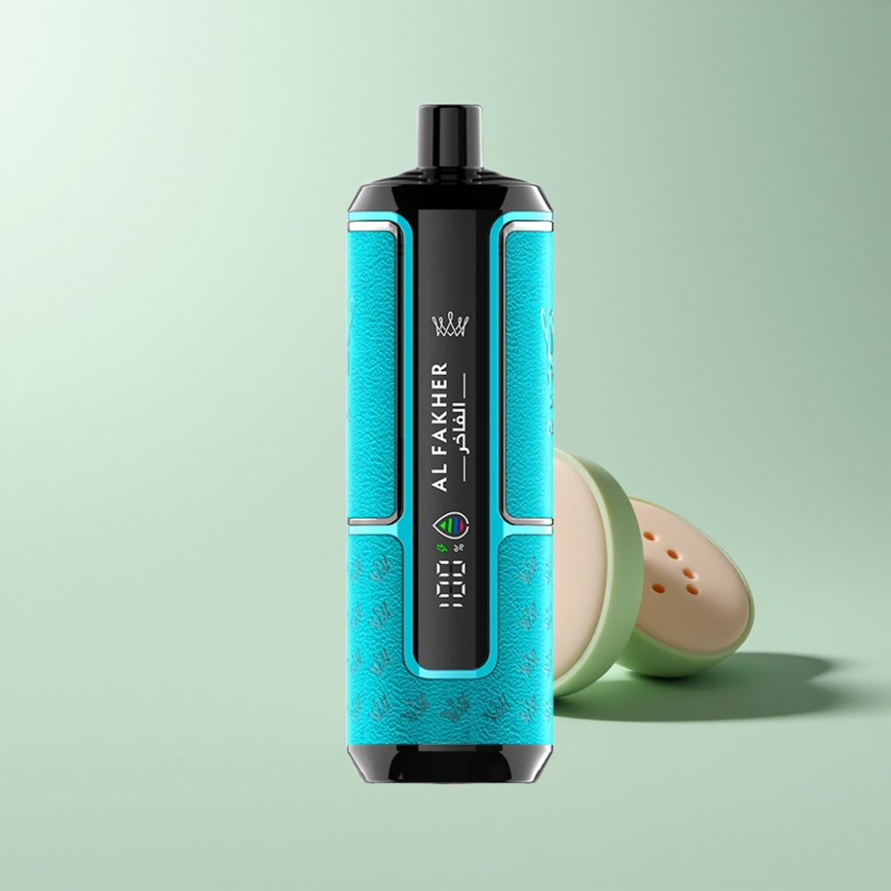 Al Fakher Crown Bar 15K Hypermax Engangs Vape Kit Dansk Engros – 22ml E-Liquid, 600mAh Batteri, Type-C Opladning, 20mg Nikotin, Gummi Mynte