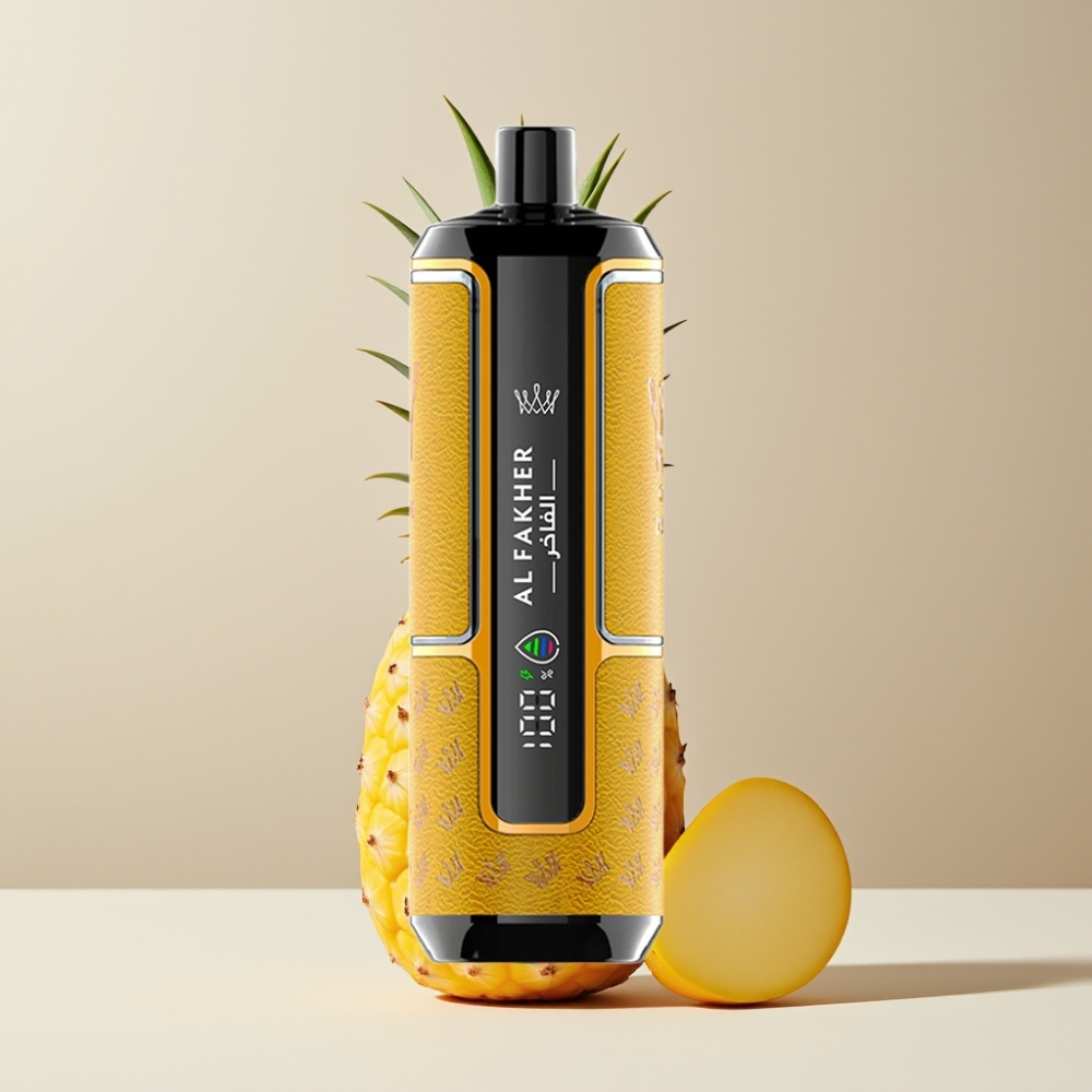 Al Fakher Crown Bar 15K Hypermax Engangs Vape Kit Dansk Engros - Mango Ananas (22ml, 600mAh, Type-C, 15.000 Puff)
