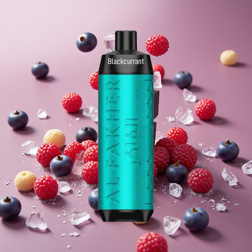 Al Fakher Crown Bar 8000 Crystal Engangs Vape Dansk Engros – 600mAh Batteri, 18ml E-væske, 8000 Pust, Solbær Is