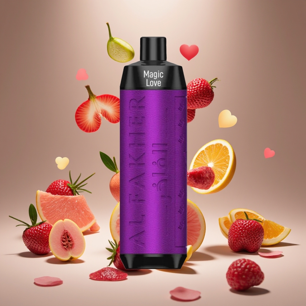 Al Fakher Crown Bar 8000 Crystal Vape til Engangsbrug Dansk Engros – 8000 Puffs, 18ml, 5mg Nikotin, USB-C