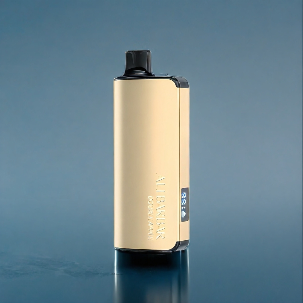 Alibarbar Ingot 9000 Puffs Dansk Engros med 22ml E-væske og 2350mAh Batteri - Dobbelt Æble