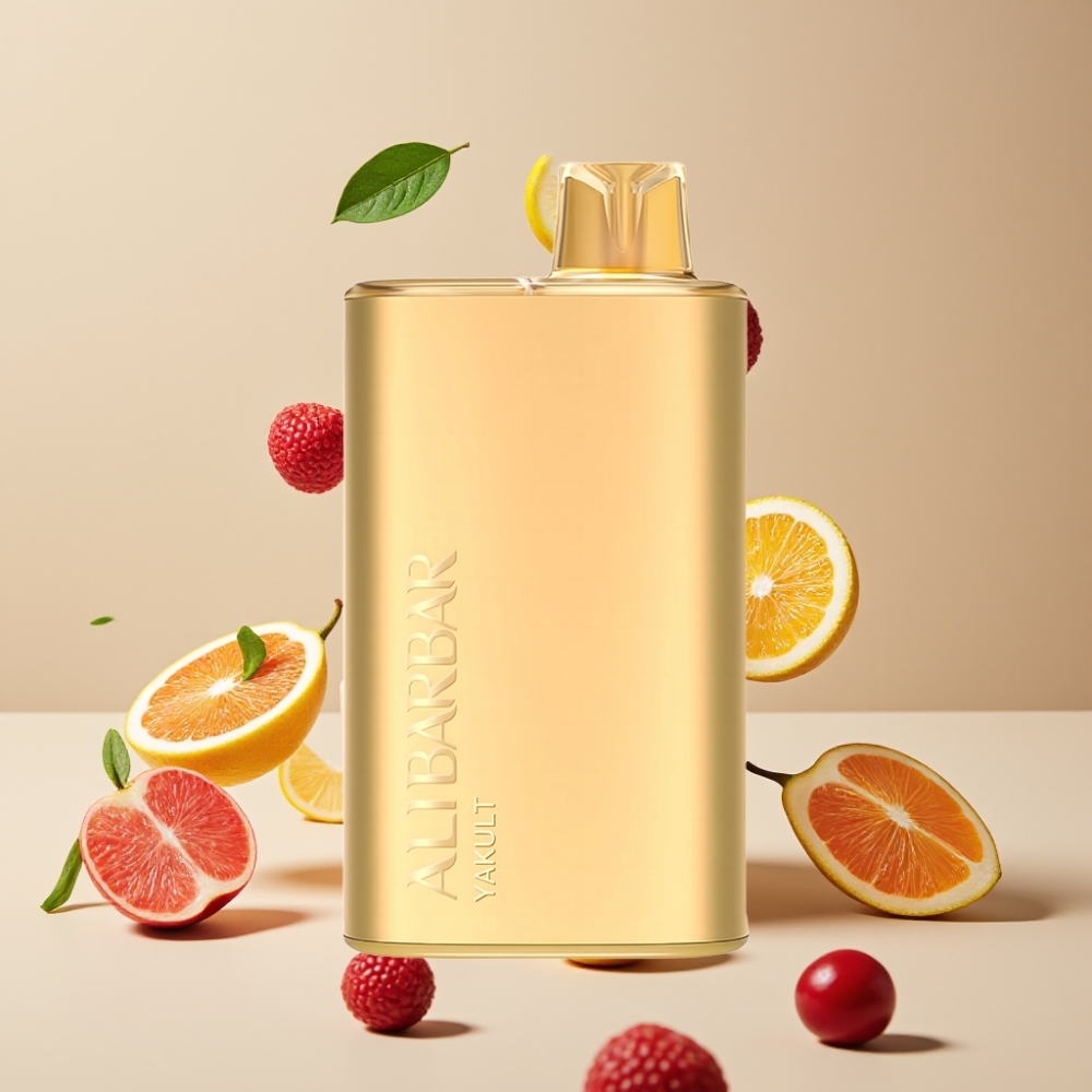 Alibarbar Rich 8000 Puffs Vape til Engangsbrug Dansk engros – 20ml, 2000 mAh, 1.1 Ohm