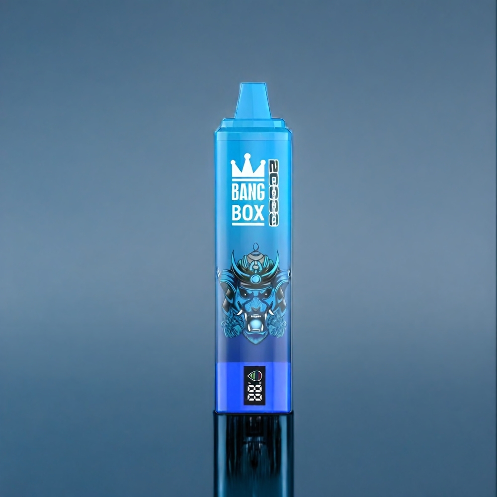 Bang Box 20000 Puffs Dansk Engros - 35ml, 5% Nikotin, 12 Smagsvarianter, Mr Blå