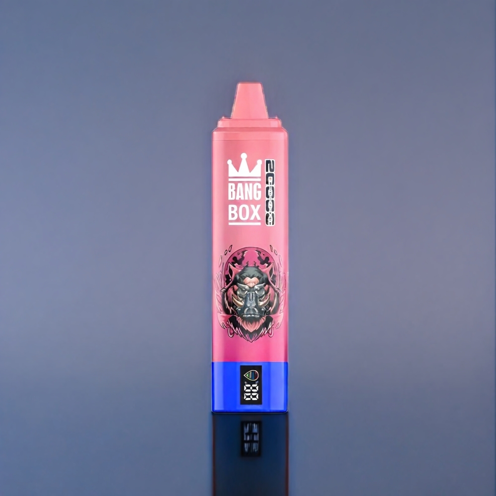 Bang Box 20000 Puffs Dansk Engros - Hindbær Vandmelon - 35ml E-væske, 850mAh, Mesh spole