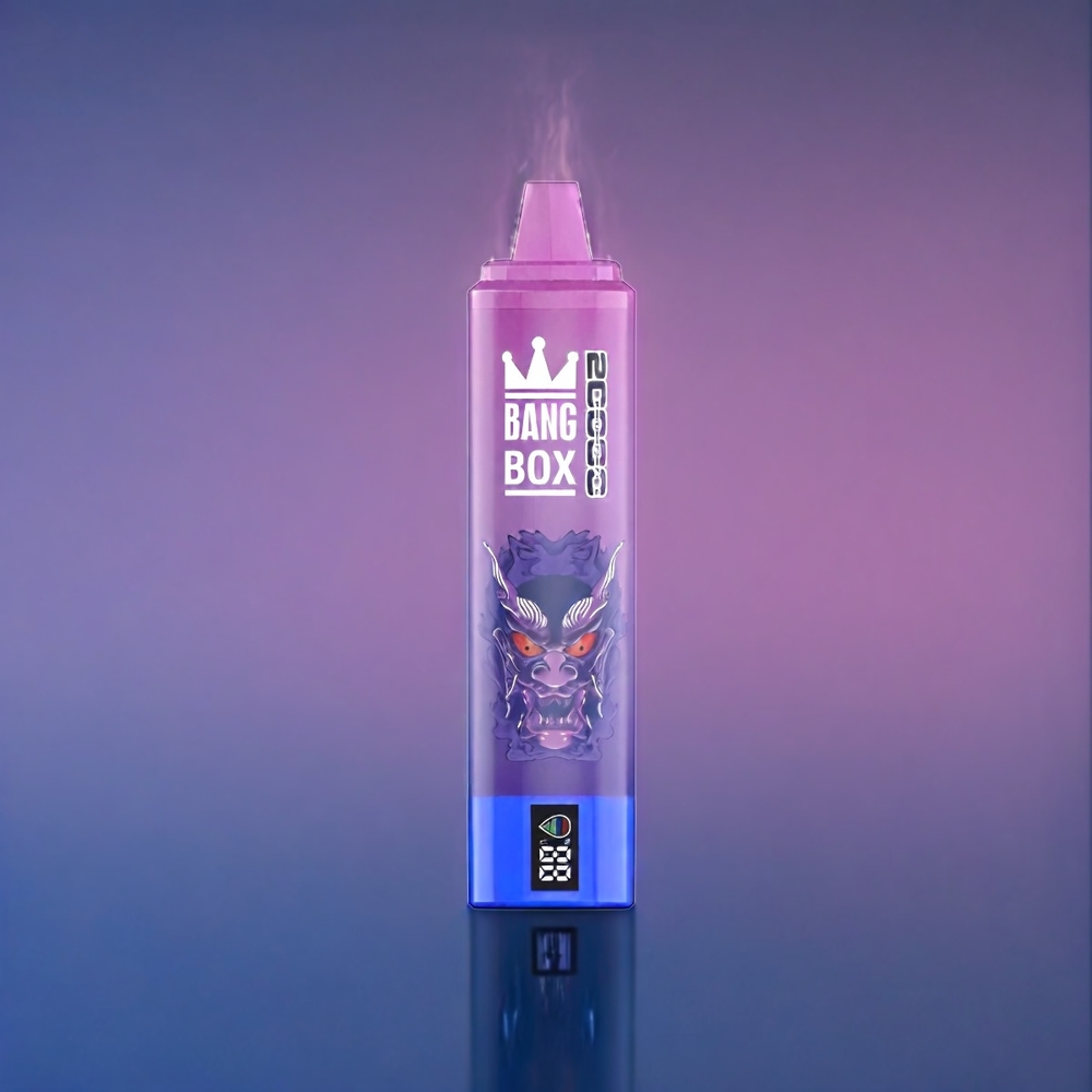 Bang Box 20000 Puffs Dansk Engros med 35ml E-væske og 5% Nikotin - Vindrue Is