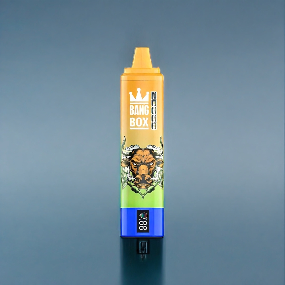Bang Box 20000 Puffs Dansk engros med 35ml E-væske og Mango På Is