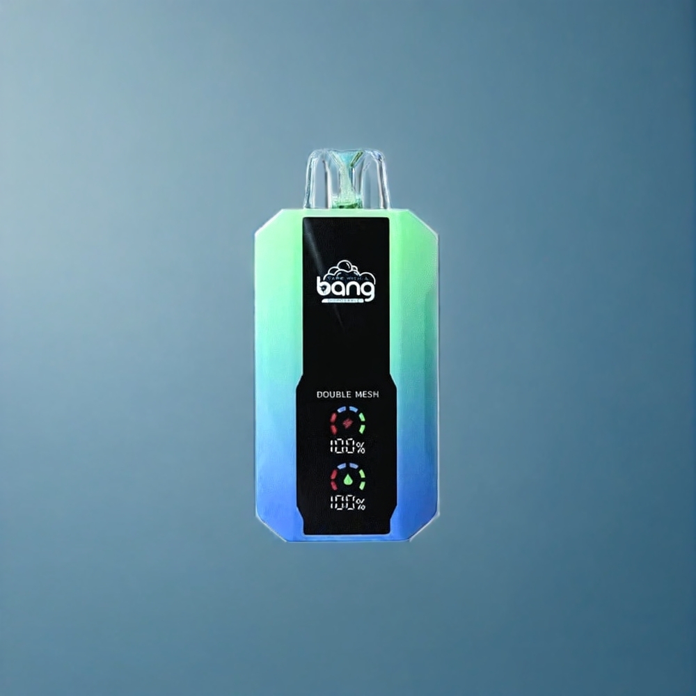 Bang 25000 Puffs Engangs Vape Blåbær Mynte Dansk Engros - 30ml E-væske, 650mAh, Type-C