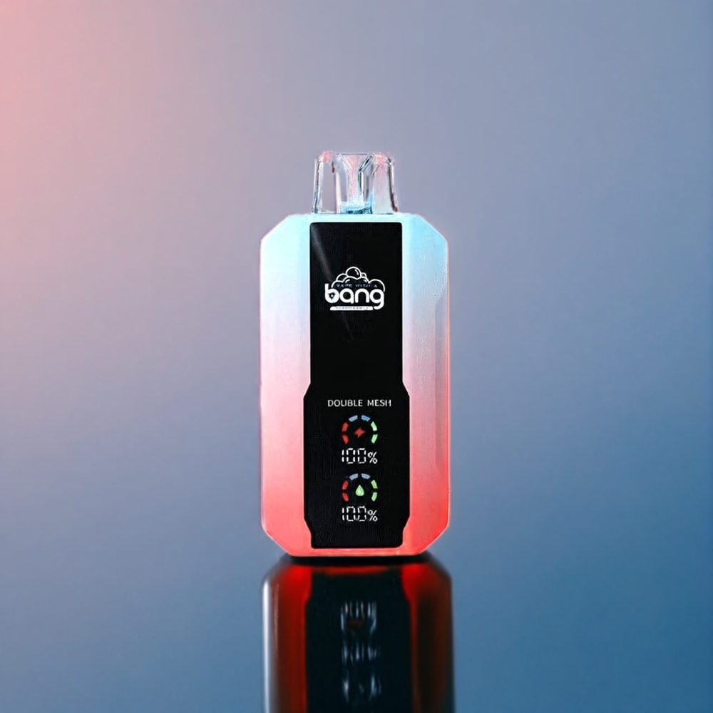 Bang 25000 Puffs Engangs vape Jordbær Is med 650mAh Batteri og Type-C - Dansk engros