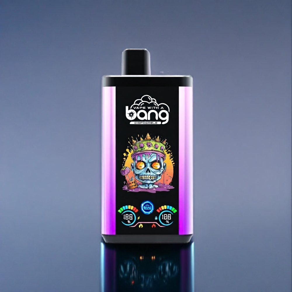 Bang 30K Pro 30000 Puffs Dansk Engros - 36ml Dual-Smagssystem Lilla Regn & Jordbær Hindbær Kirsebær Is