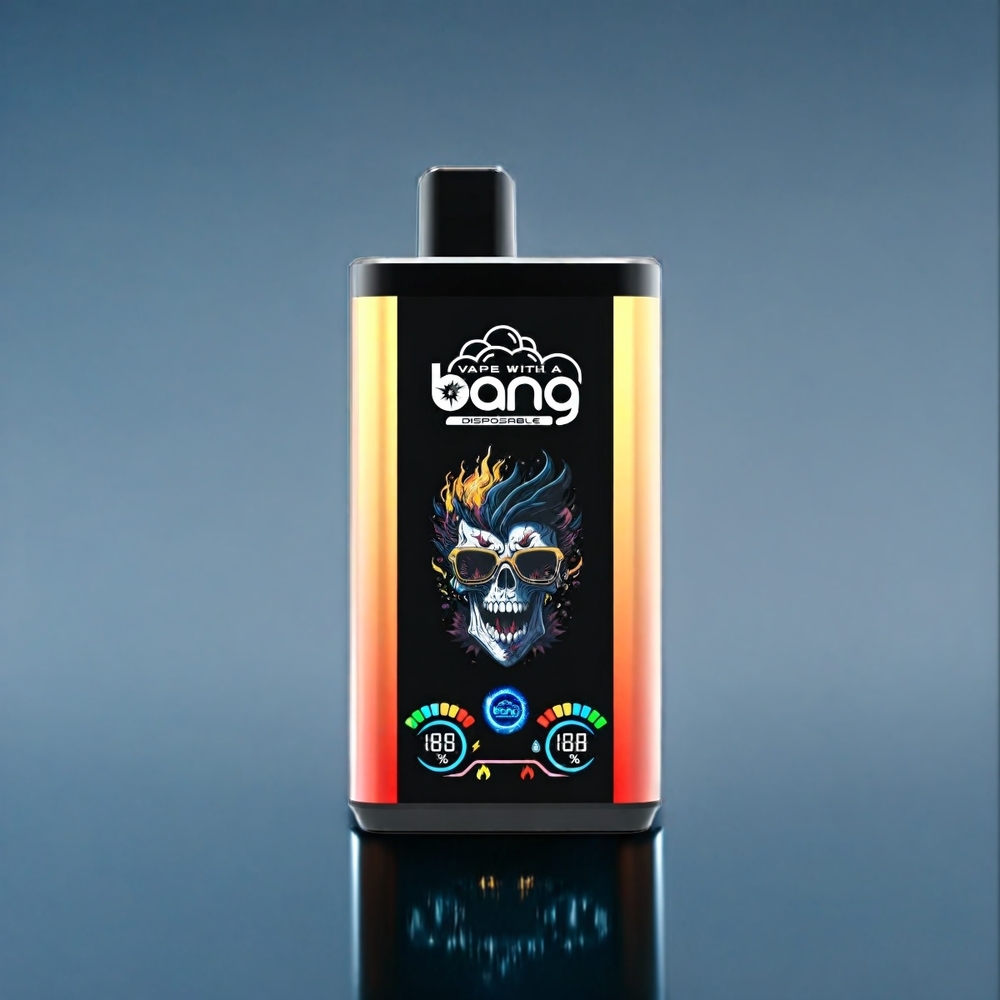 Bang 30K Pro 30000 Puffs Dansk Engros - Sort Drage Is & Jordbær Banan Dual-Smag System