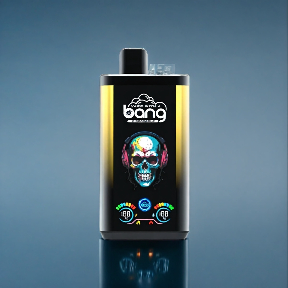 Bang 30K Pro 30000 Puffs Dansk Engros - Sort Drage Is & Mango Ananas Fersken - 36ml - 550mAh