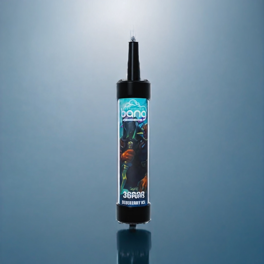 Bang 36000 Puffs Engangs vape Blåbær Is - Dansk engros - 650mAh - 40ml - Mesh spole 0.60 ohm