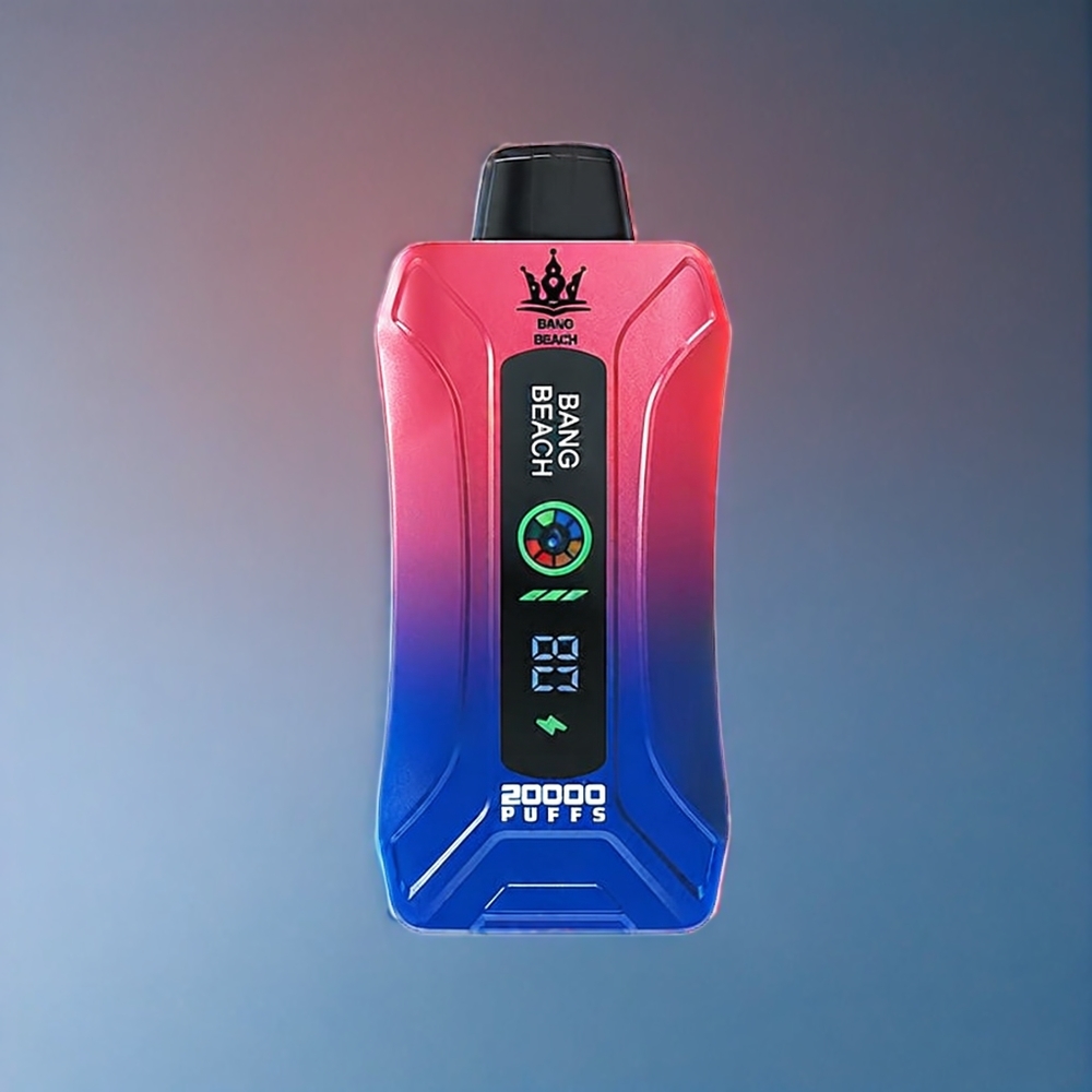 Bang Beach 20000 Puffs Dansk engros Engangs vape Triple Bær Is med Smart Skærm og 35ml E-Væske