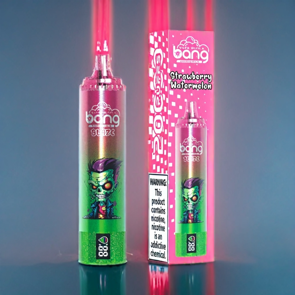 Bang Blaze Tornado 20000 Puffs Dansk Engros Engangs vape Jordbær Vandmelon med Type-C Opladning og Tilpasselig Luftflow