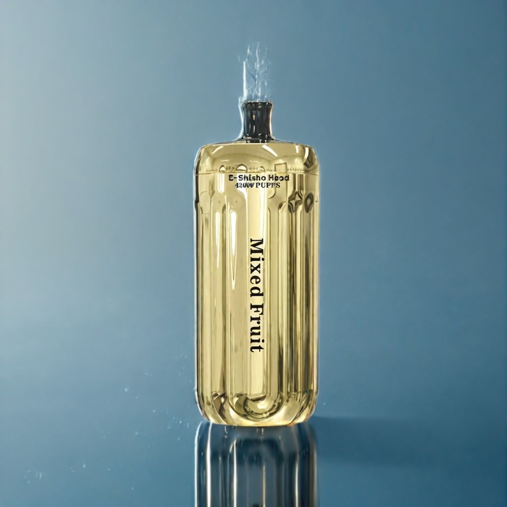 Bang E-Shisha Head 42000 Puffs Engangs Vape Dansk Engros - 30ml E-Væske, 1000mAh Batteri, 0.6 Mesh Dual Coil, Blandet Frugt