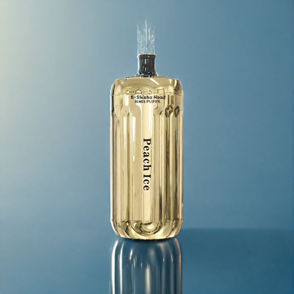 Bang E-Shisha Head 42000 Puffs Engangs Vape Dansk Engros - Fersken Is (30ml, 1000mAh, 0.6 Mesh Dual Coil)