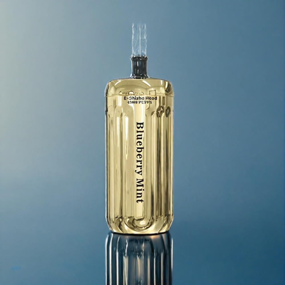 Bang E-Shisha Head 42000 Puffs Engangs Vape Dansk Engros med Blåbær Hindbær Smag - 30ml E-Væske, 1000mAh Batteri