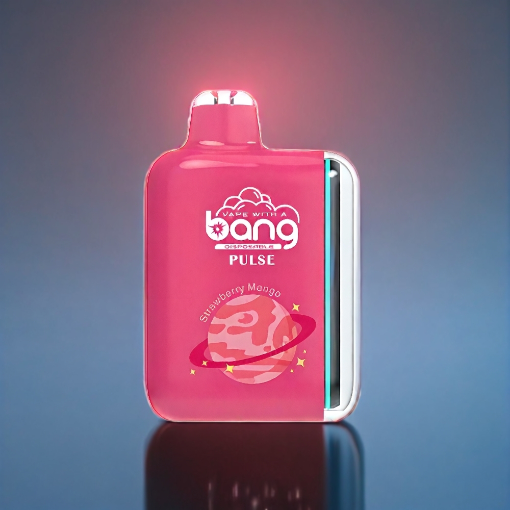 Bang Pulse 18000 Puffs Dansk Engros Engangs vape Type-C 650mAh Jordbær Mango