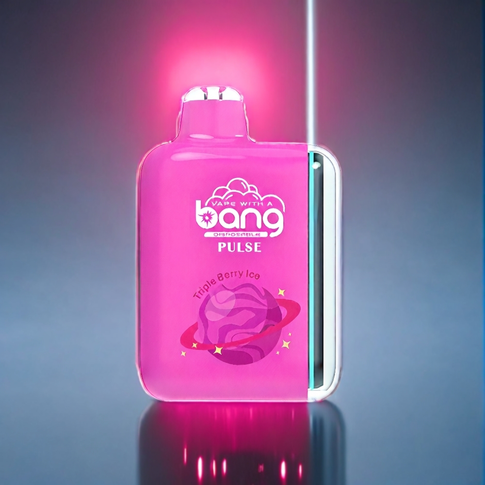 Bang Pulse 18000 Puffs Engangs Vape Dansk Engros - Type-C, 650mAh, Triple Bær Is
