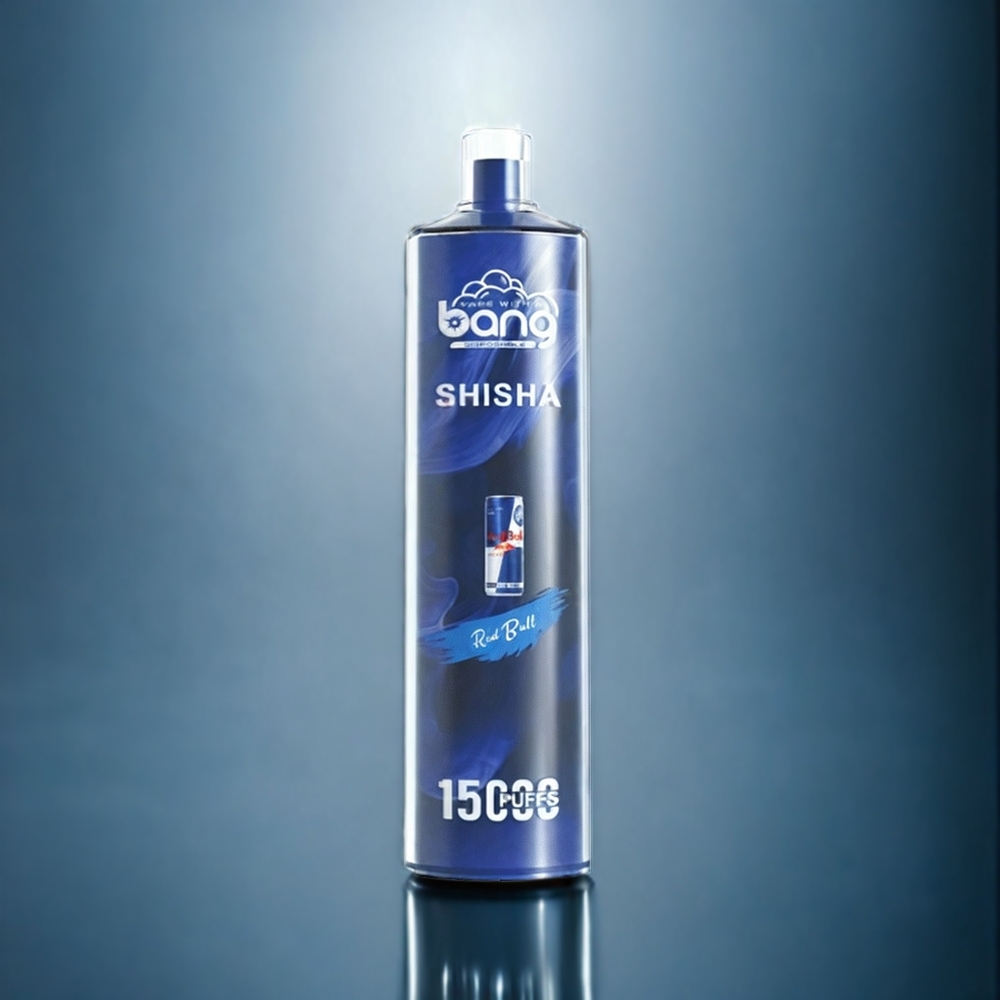 Bang Shisha 15000 Puffs Engangs Vape Dansk Engros med 23ml E-væske, Type-C Opladning og 600mAh Batteri