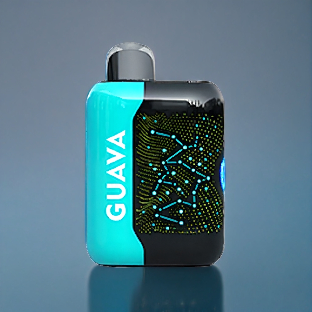 Bang Starry 25000 Puffs Engangs vape Guava Dansk Engros - 28ml, 5% Nikotin, Type-C Opladning