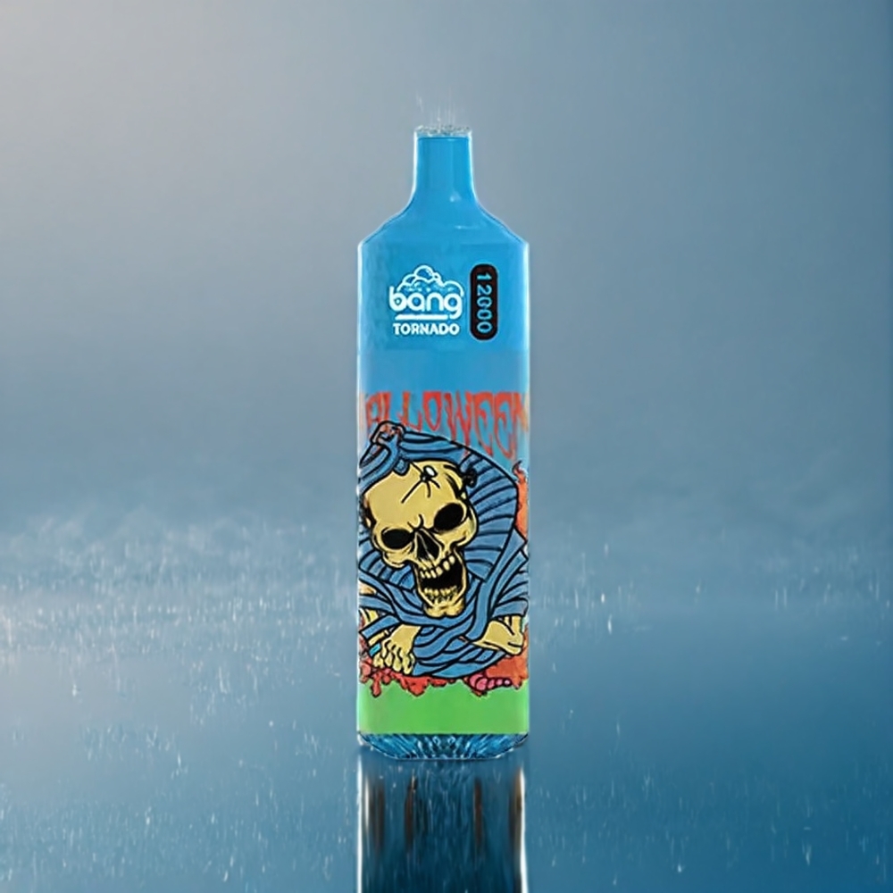 Bang Tornado 12000 Puffs Dansk Engros - Blå Hindbær Is - 23ml - 5% Nicotin