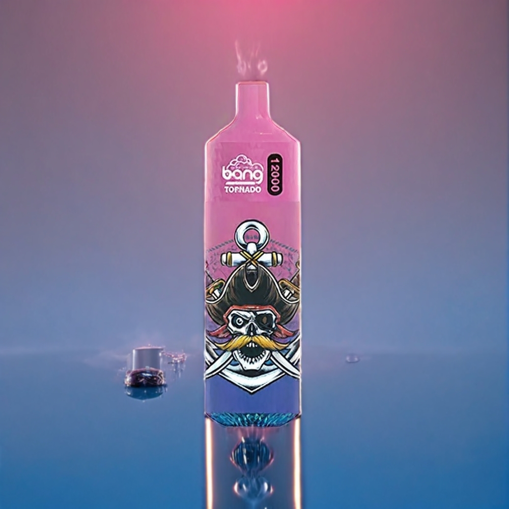 Bang Tornado 12000 Puffs Dansk Engros - Jordbær (Strawberry) - 23ml - 5% Nikotin