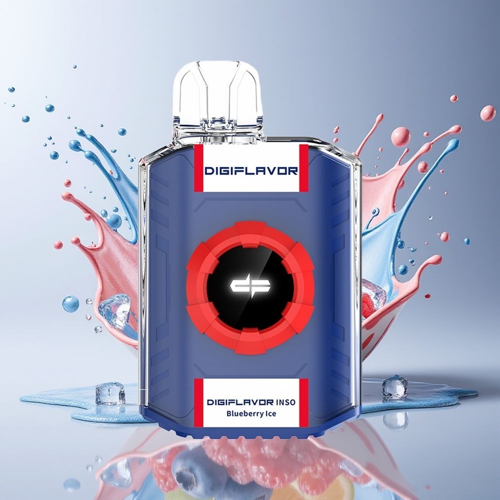 Digiflavor INSO 700 Puffs Dansk Engros Disposable Vape Blåbær Is