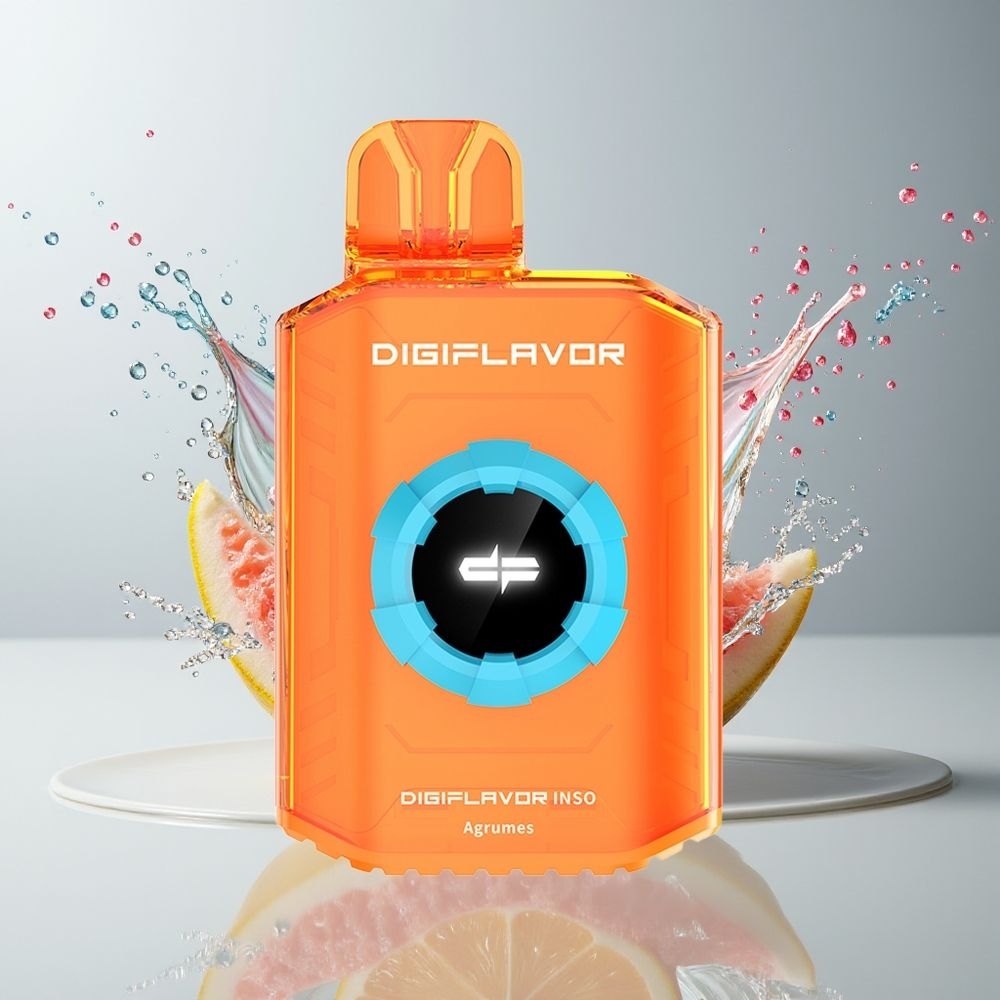 Digiflavor INSO 700 Puffs Engangs E-cigaret Dansk Engros med Agrumes Aroma og Dual-Mesh Coils
