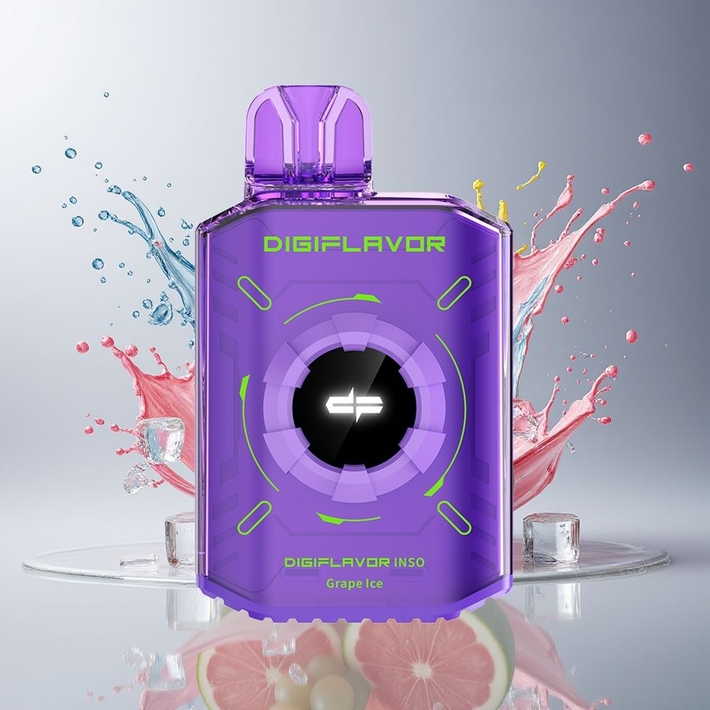 Digiflavor INSO 700 Puffs Engangs E-cigaret Dansk Engros med Vinis Is og Dual-Mesh Coils