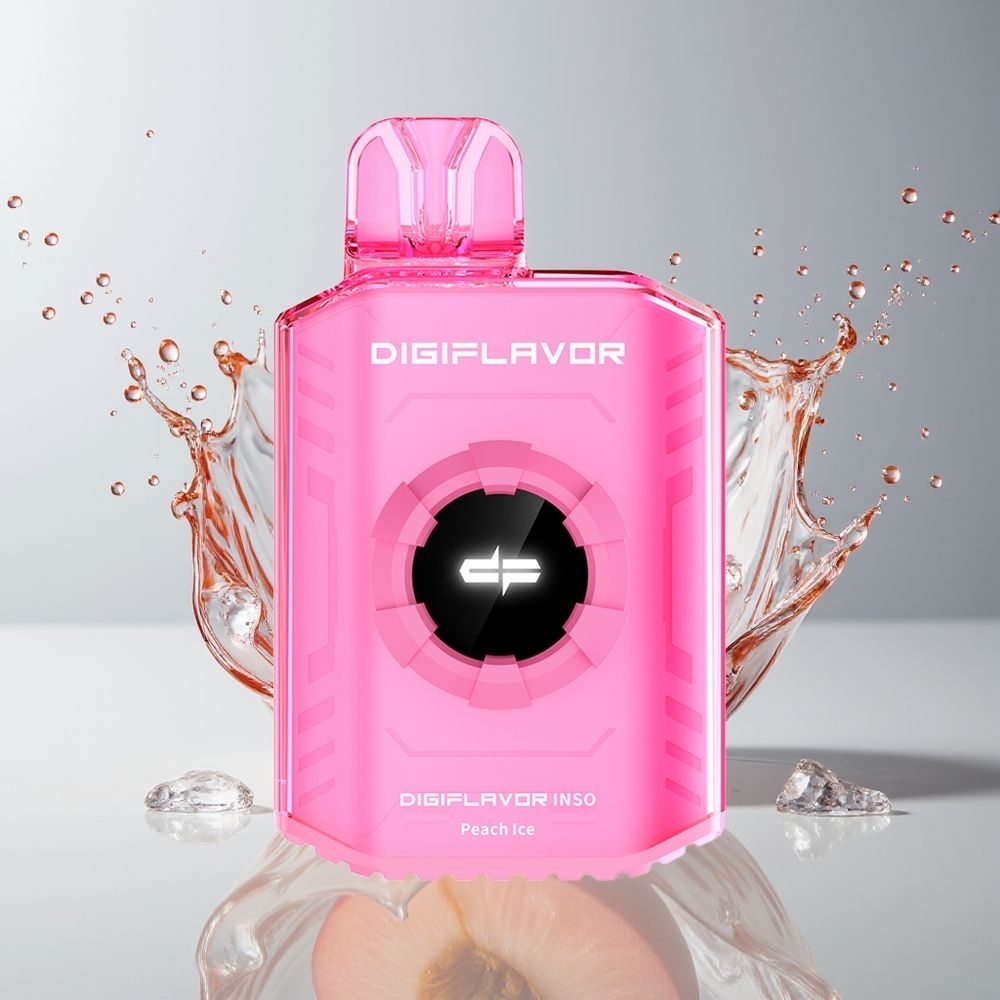 Digiflavor INSO 700 Puffs Engangs E-cigaret "Peach Is" Dansk Engros - Dual-Mesh Coils, 2% Nikotin