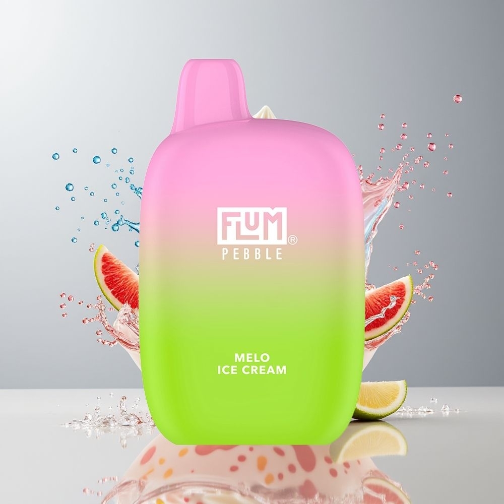 FLUM Pebble 6000 Dansk Engros 10ml 5% 500mAh Mesh Type-C Mælkeis