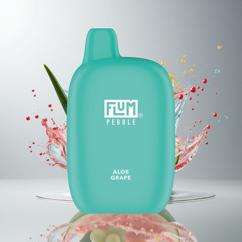 FLUM Pebble 6000 Dansk Engros 10ml 5% Mesh Coil Aloe Drue