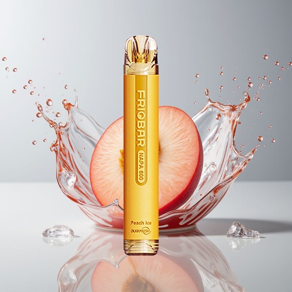 FRIOBAR NAPA 600 Dansk Engros – 2mL / 20mg – Fersken Is