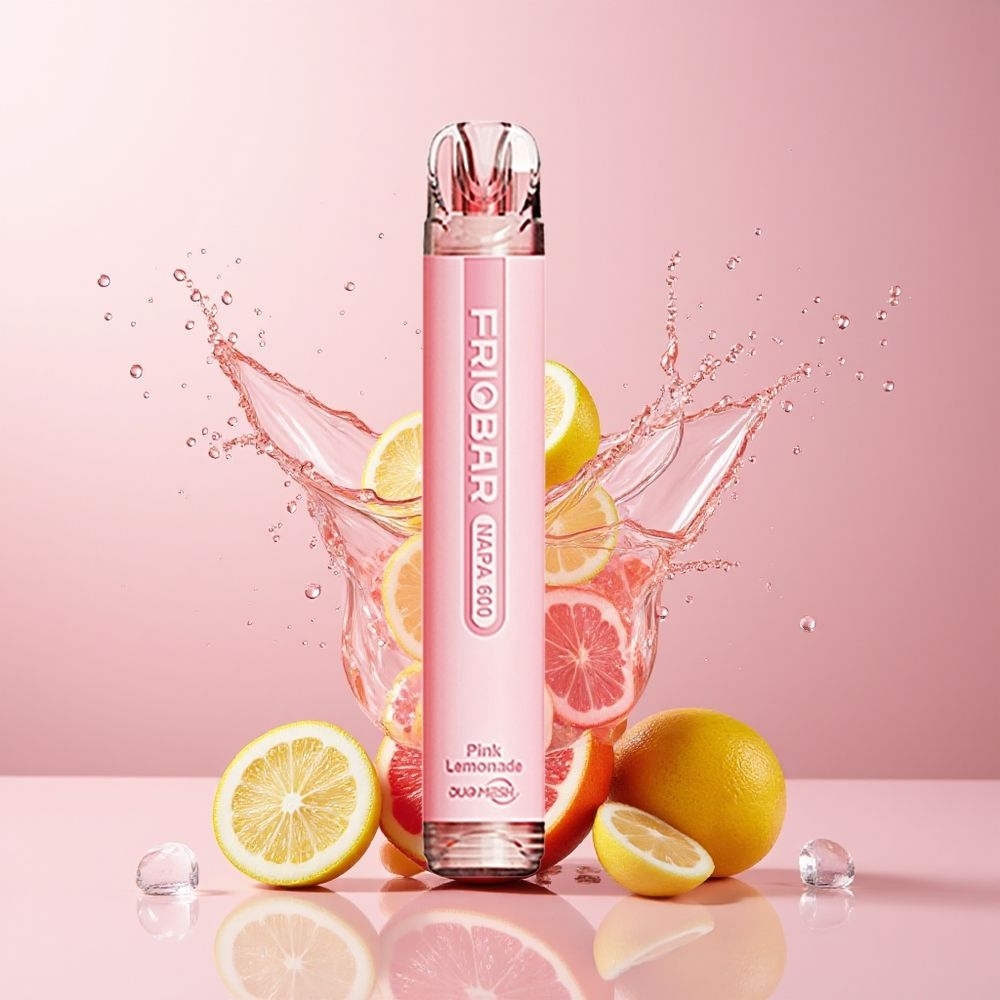 FRIOBAR NAPA 600 Dansk Engros – 2mL 20mg/mL 600mAh Pink Lemonade (Rosa Citron)