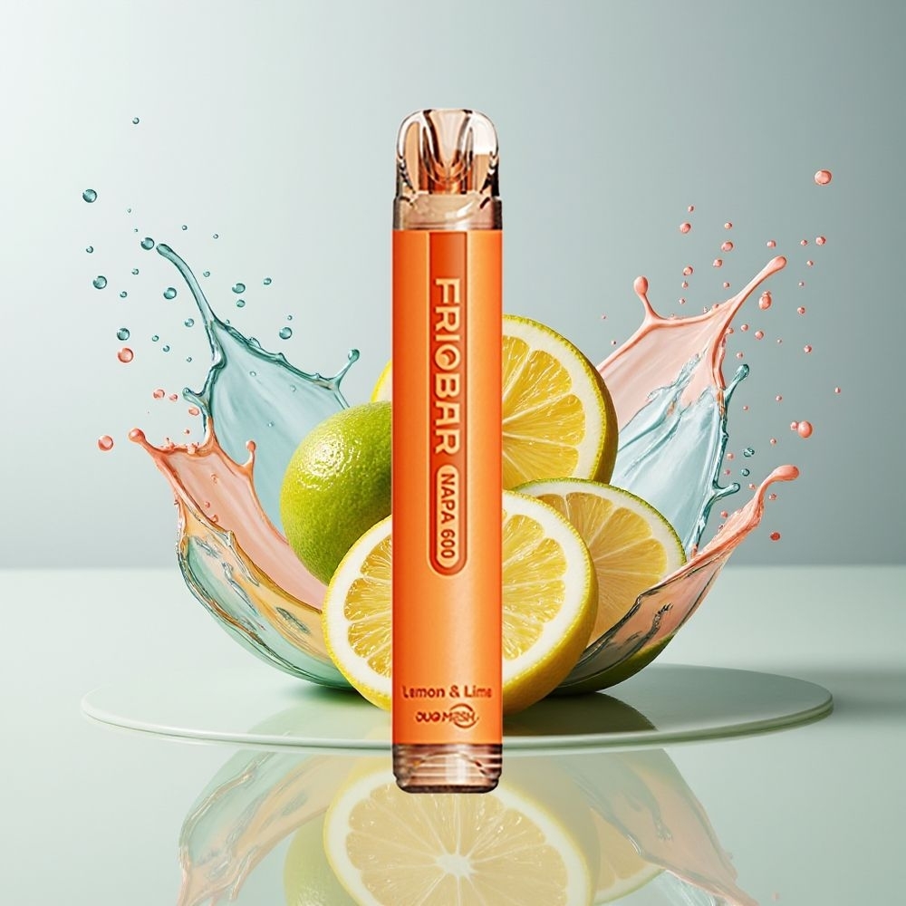 FRIOBAR NAPA 600 Engros Dansk – 2mL, 600 puff, 20mg/mL, Citron Lime