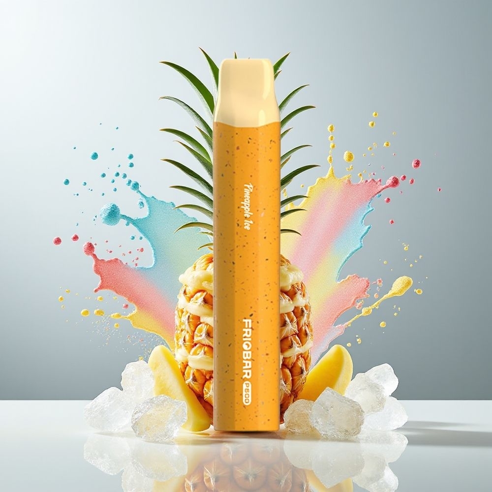FRIOBAR P600 Dansk Engros Disposable Vape 2mL 600 puff 20mg ananas is