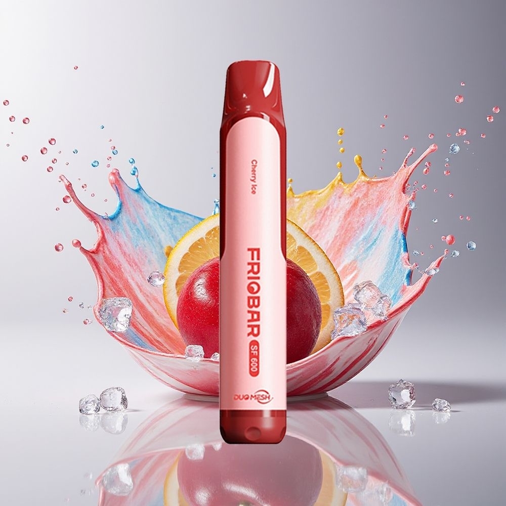 FRIOBAR SF600 Dansk Engros 2mL 600 puffs 20mg/mL Cherry Is