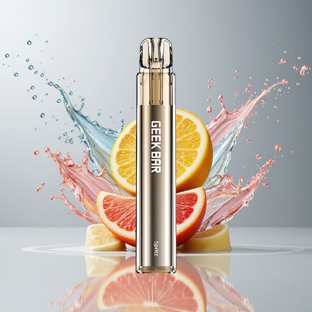 GEEK BAR Elite 1000 Puffs Dansk Engros Disposable Vape med Mesh Coil og 650mAh Batteri