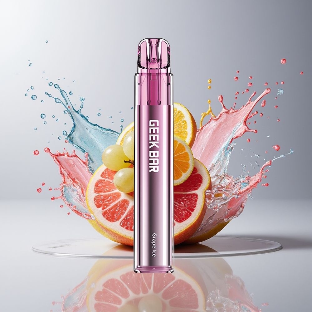 GEEK BAR Elite 1000 Puffs Disposable Vape Dansk Engros – Mesh Coil, 650mAh, Lækagesikker – Vinis Is