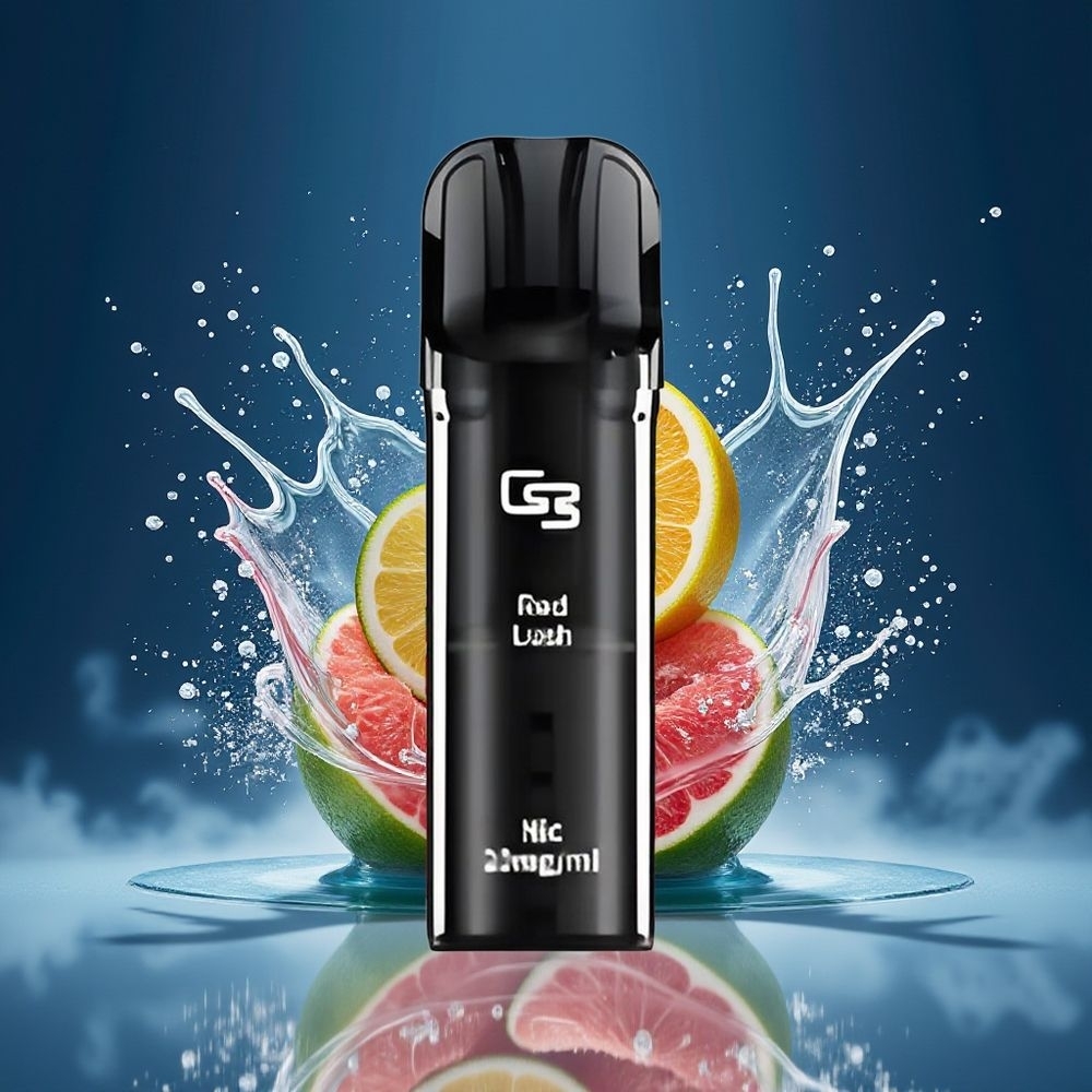 GEEK BAR Elite Prefilled Pod Kit Dansk Engros – Aluminiumlegering, 650 mAh, 2,0 ml, Midnatblå