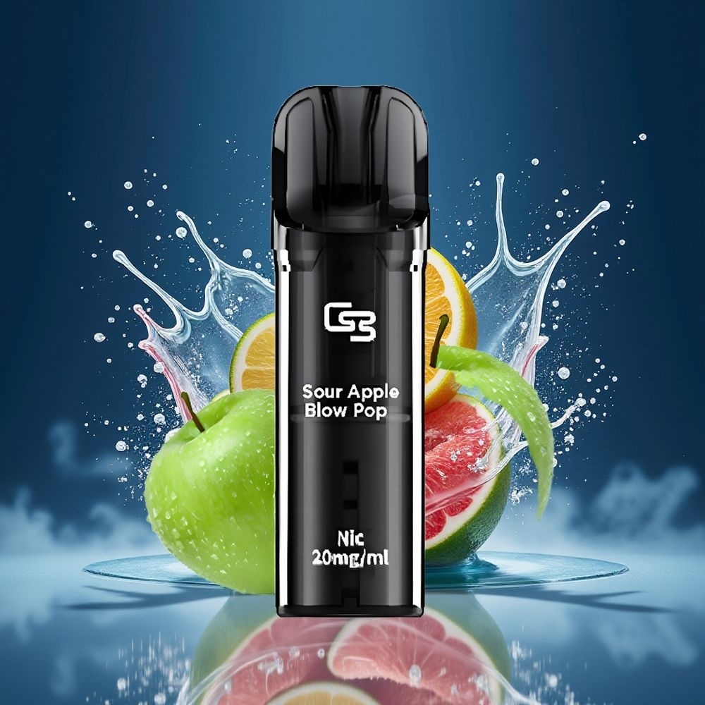 GEEK BAR Elite Prefilled Pod Kit Dansk Engros – Aluminiumlegering, 650 mAh, 2,0 ml, Midnatblå