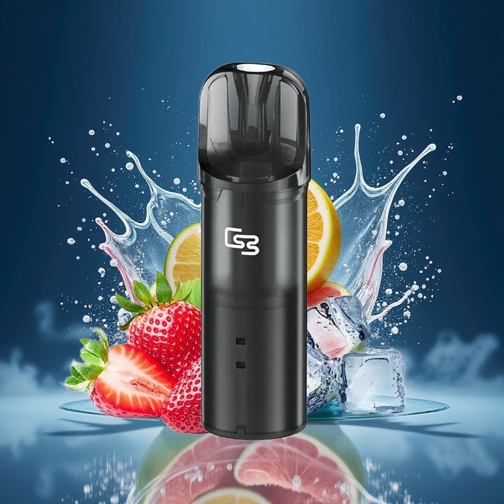 GEEK BAR Elite Prefilled Pod Kit Dansk Engros – Aluminiumlegering, 650 mAh, 2,0 ml, Midnatblå