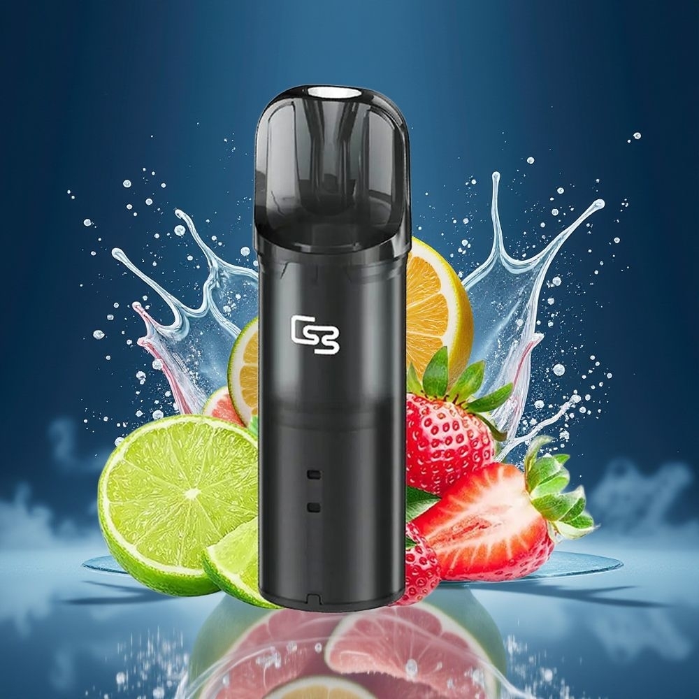 GEEK BAR Elite Prefilled Pod Kit Dansk Engros – Aluminiumlegering, 650 mAh, 2,0 ml, Midnatblå