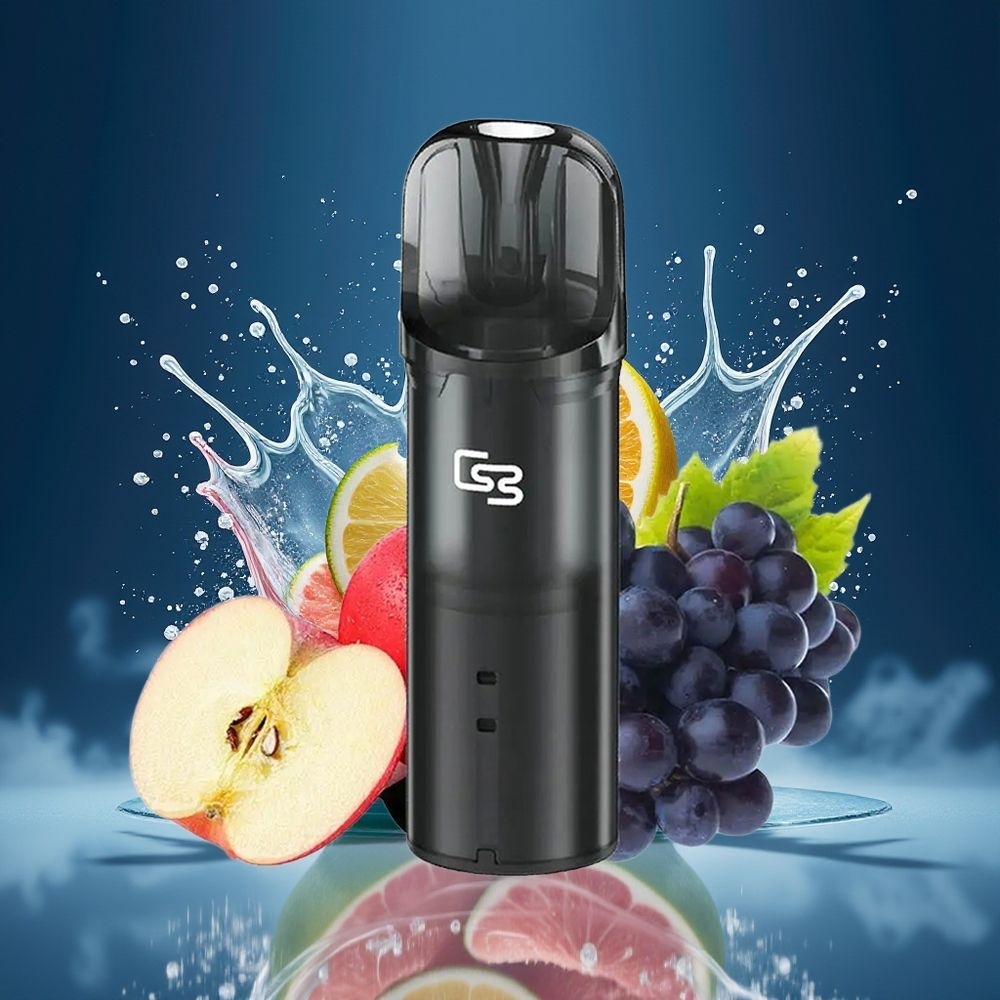 GEEK BAR Elite Prefilled Pod Kit Dansk Engros – Aluminiumlegering, 650 mAh, 2,0 ml, Midnatblå