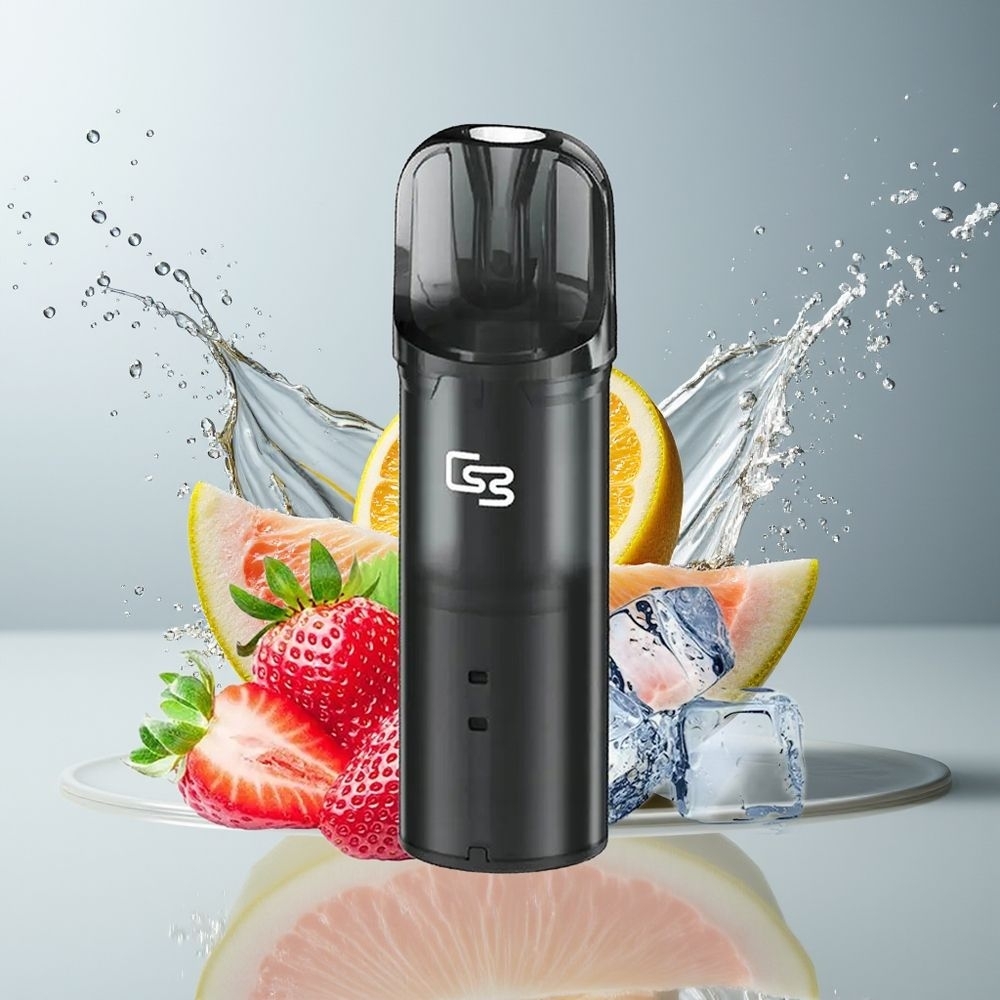 GEEK BAR Elite Prefilled Pod Kit Dansk Engros – Aluminiumlegering, 650 mAh, 2,0 ml, Naturlig Titan